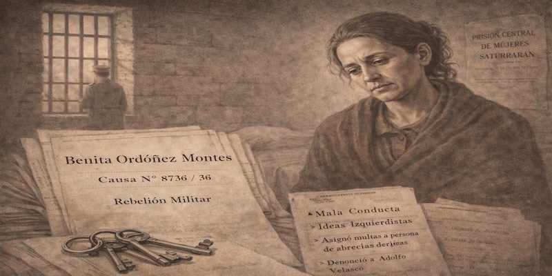 Benita Ordoñez Montes: de la reclusión perpetua a la libertad vigilada