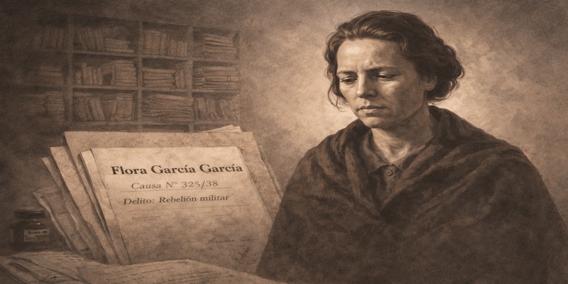 Flora García García: reconstrucción documental de un expediente represivo femenino