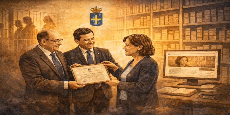 El Gobierno del Principado de Asturias reconoce la labor documental de doloresvaldes.com