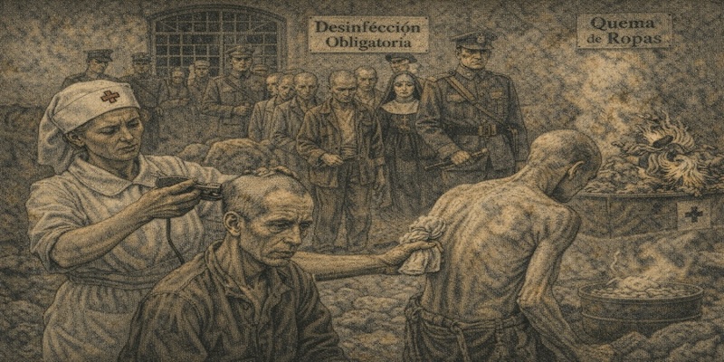 Medidas penitenciarias contra el tifus en 1941: higiene, control y disciplina en las cárceles franquistas