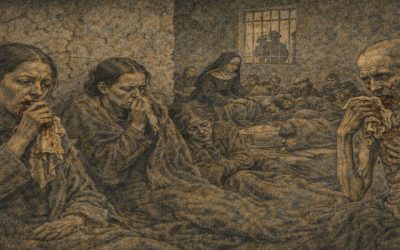 Ilustración que representa enfermedad prisiones