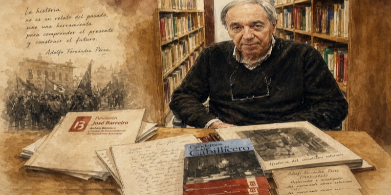 Homenaje a Adolfo Fernández Pérez: Fundación José Barreiro