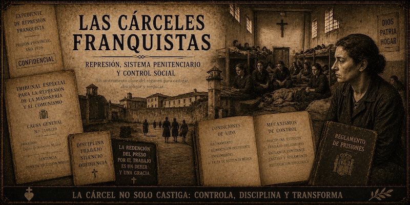 Las cárceles franquistas: represión, sistema penitenciario y control social