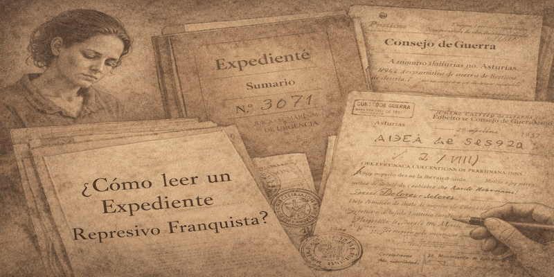 Cómo leer un expediente represivo franquista