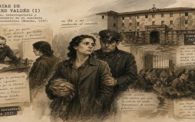 Detención de Dolores Valdés y cárcel en el convento de los Pasionistas en Mieres