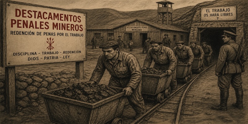 Los destacamentos penales mineros en 1941