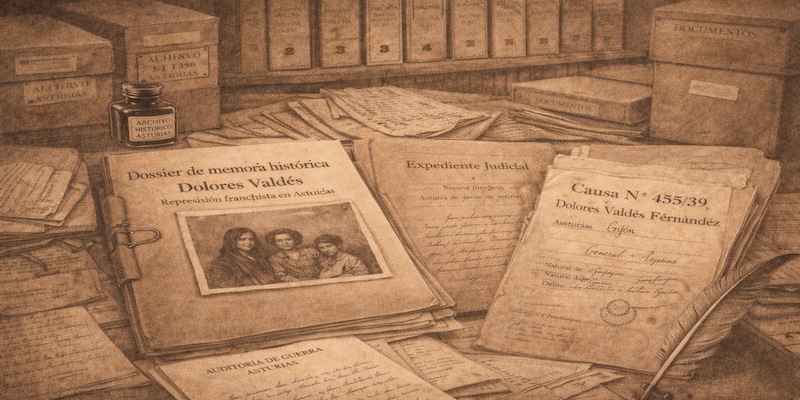 El Dossier de Memoria Histórica de Dolores Valdés Fernández: reconocimiento institucional y recuperación de una vida