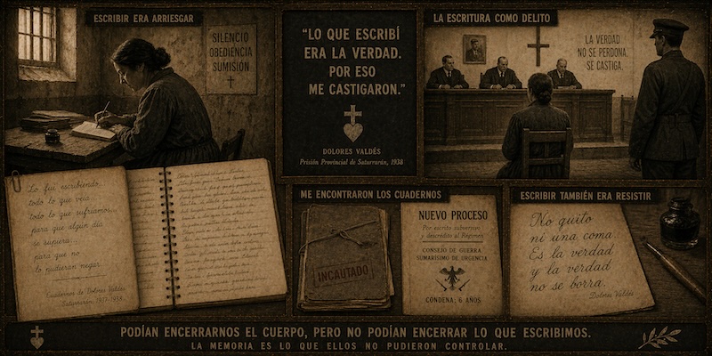 Memorias de Dolores Valdés (II): escritura, represión y castigo en el sistema penitenciario franquista