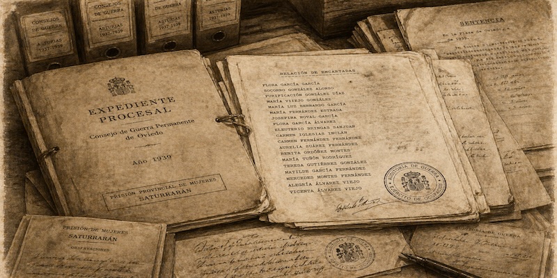 Mujeres represaliadas en Asturias: expedientes, memoria y represión franquista