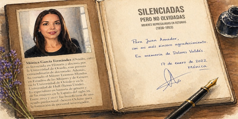Agradecimientos a Mónica García Fernández