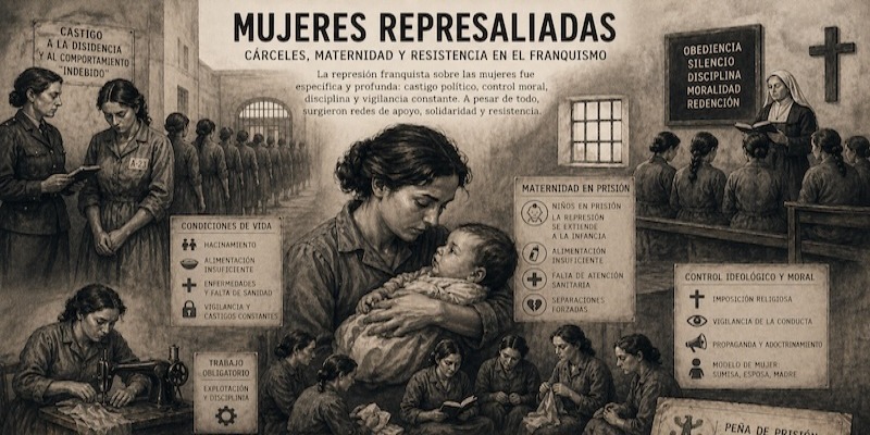 Mujeres represaliadas: cárceles, maternidad y resistencia en el franquismo