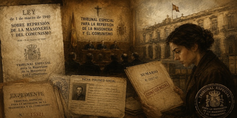 El Tribunal Especial para la Represión de la Masonería y el Comunismo